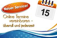 Neuer Service: Termine online buchen